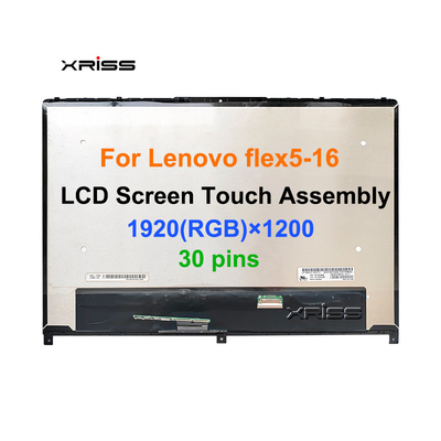 Beli 16.0 Inch Touch Screen Untuk Lenovo IdeaPad Flex 5-16 Series Flex 5 16ALC7 16IAU7 Display Assembly FHD 1920x1080 pembuatan online