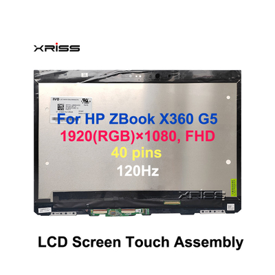 Beli 15.6 LCD LED Touch Screen Assembly Untuk HP ZBook Studio x360 G5 FHD 40 pin pembuatan online