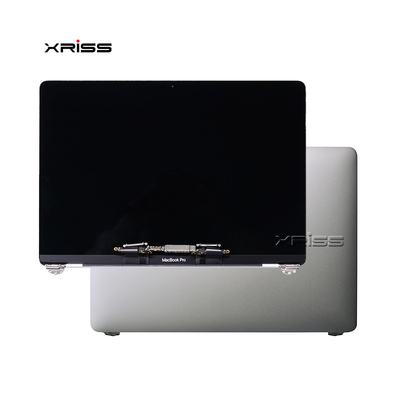 Original A1706 13.3 Inch LCD Screen Full Assembly Untuk Apple Macbook Pro A1706 Perak / Space Gray