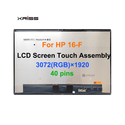 Untuk HP Spectre X360 16-F 16-F0023DX 16T-F000 Screen LCD 3K Touch Screen Assembly