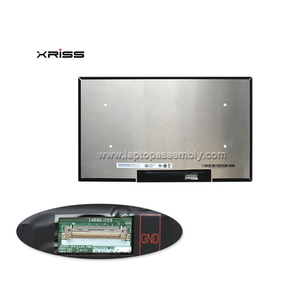 14 Inch IPS Laptop LCD Screen B140HAN06.3 Penggantian Panel Tampilan FHD 30Pins