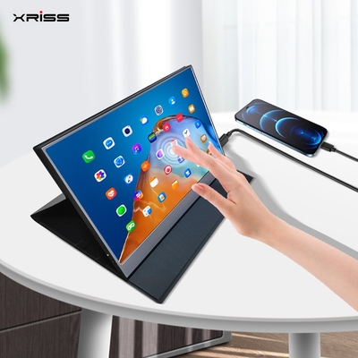 Grosir 15.6 Inch Portable Monitor FHD 4K Touch no touch Screen Portable Monitor dengan Type-c Port HDMI